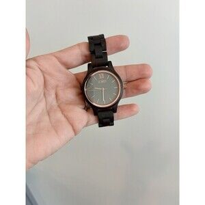 Jord Frankie 35mm Women's Sandalwood Watch Rose Gold Accents Slate Dial